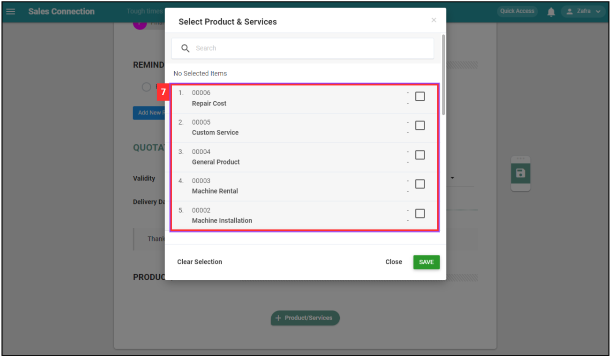 Create Digital Form Step 7