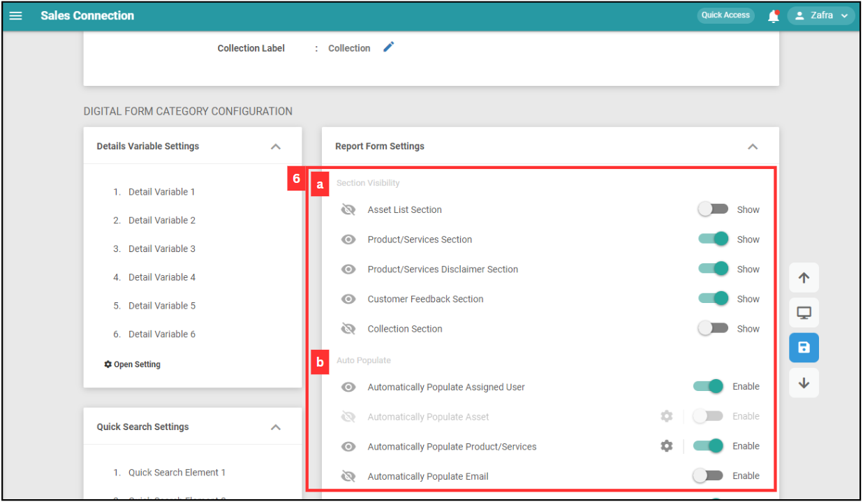 DF Template Settings Step 6