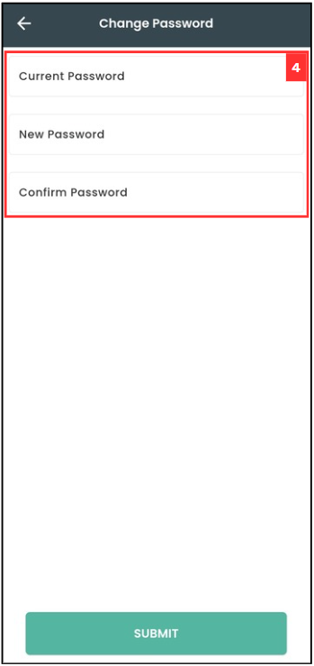 Enter Password Mobile