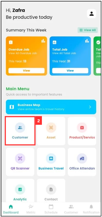 How to add new asset3 Mobile Step 2