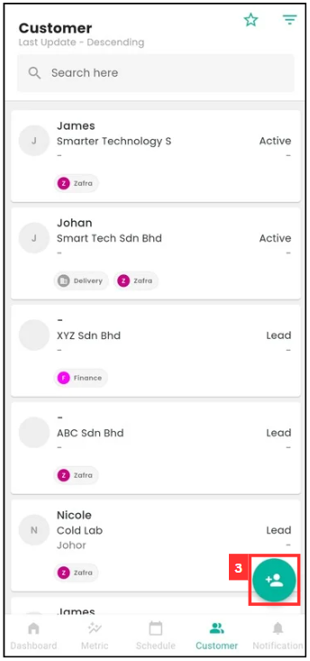 How to add new asset3 Mobile Step 3