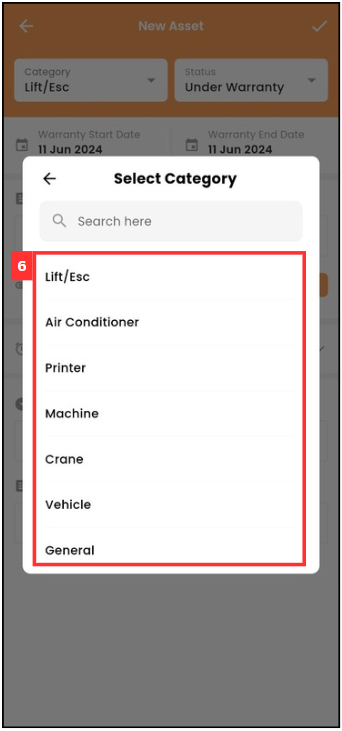 How to add new asset3 Mobile Step 6