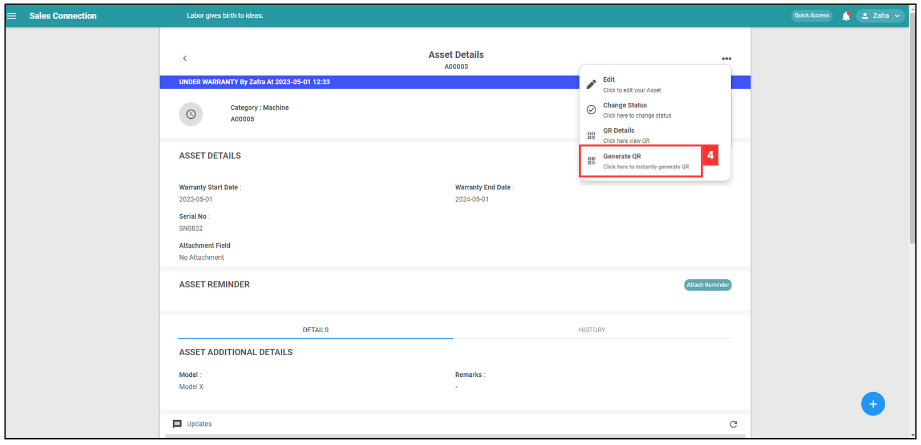 Creation of Public Form Step 4