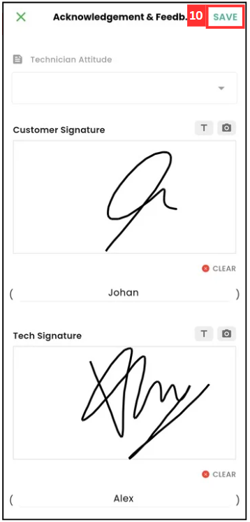 How to Get Remote Signature From Customer3 Mobile Step 10