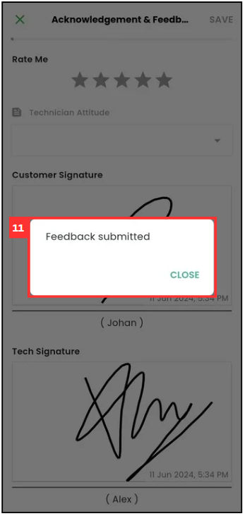 How to Get Remote Signature From Customer3 Mobile Step 11