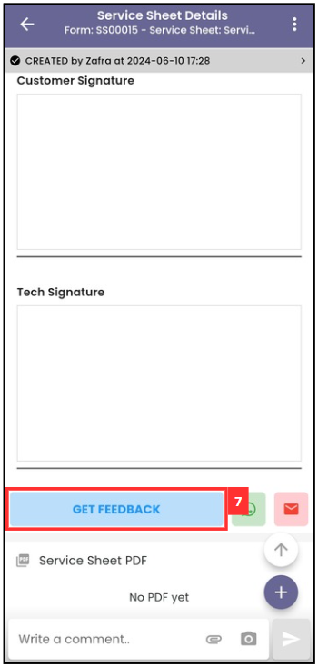 How to Get Remote Signature From Customer3 Mobile Step 7