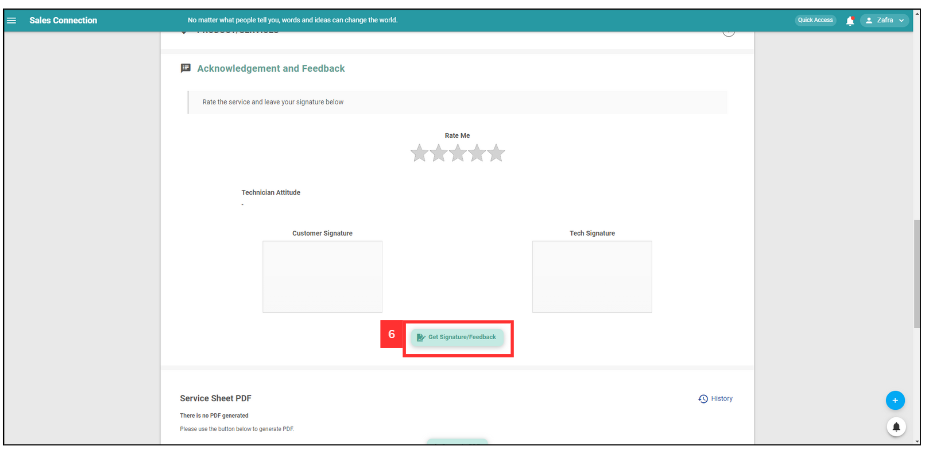 How to Get Remote Signature From Customer Step 6