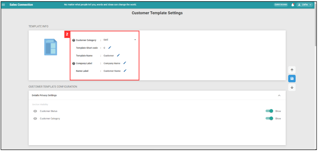 How to Use Dropdown Field in Customer Step 2