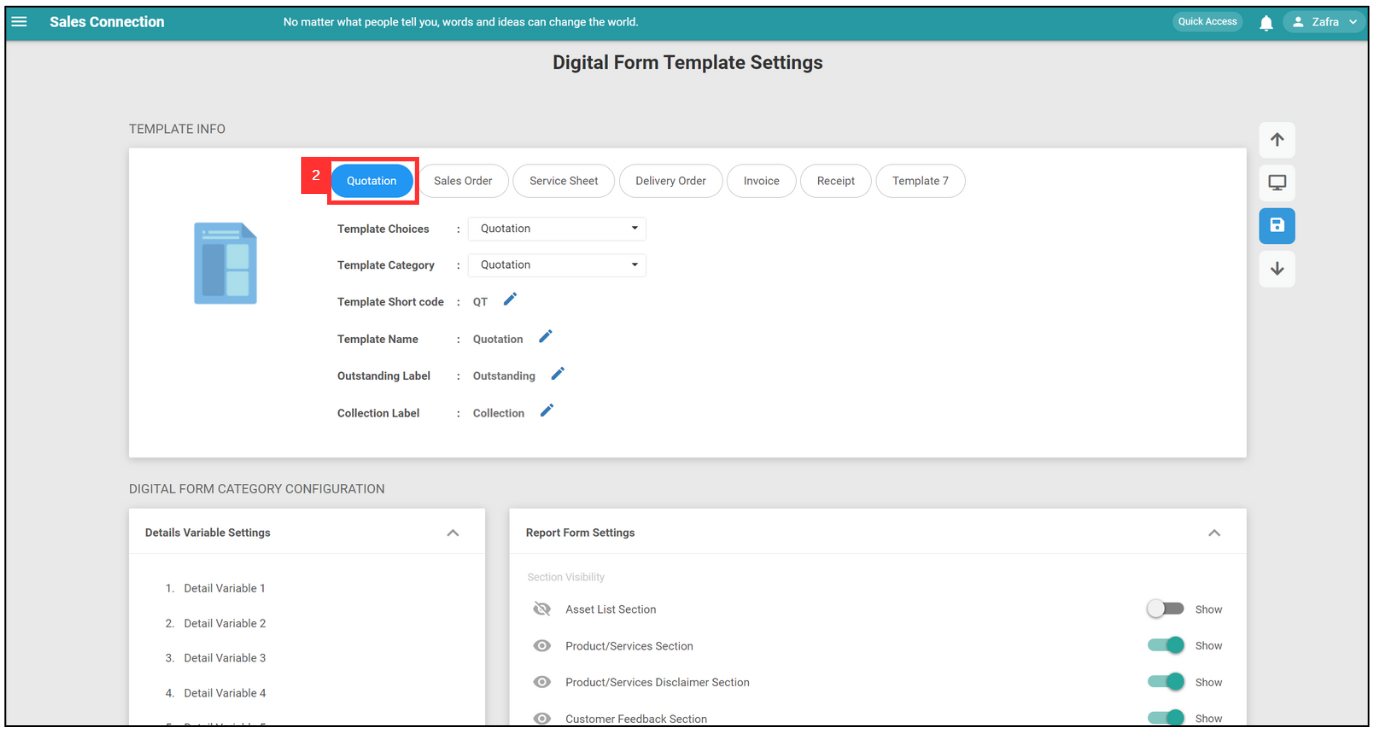 How to add dropdown options in DF step 2