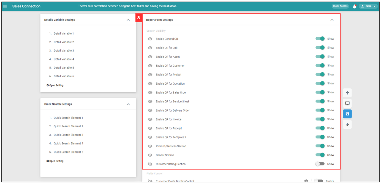 Public Form Template Step 3