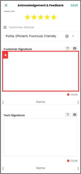 Request Signature Company Stamp Step 4