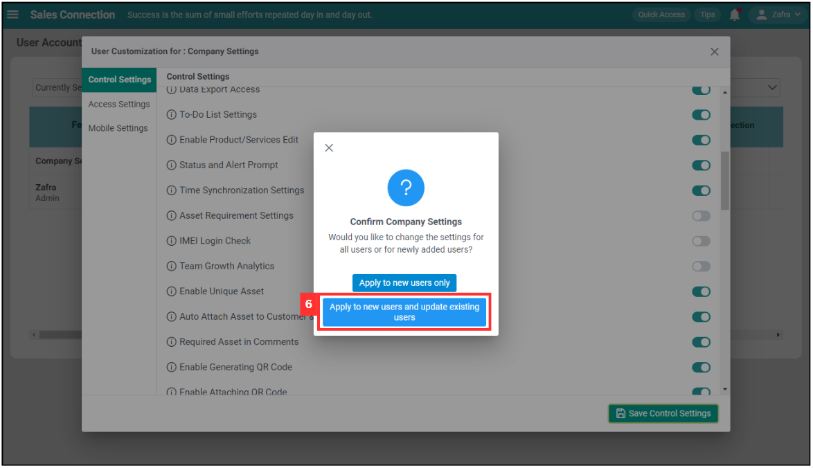 Turn Off IMEI Step 6