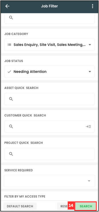 Job Schedule Mobile Step 14