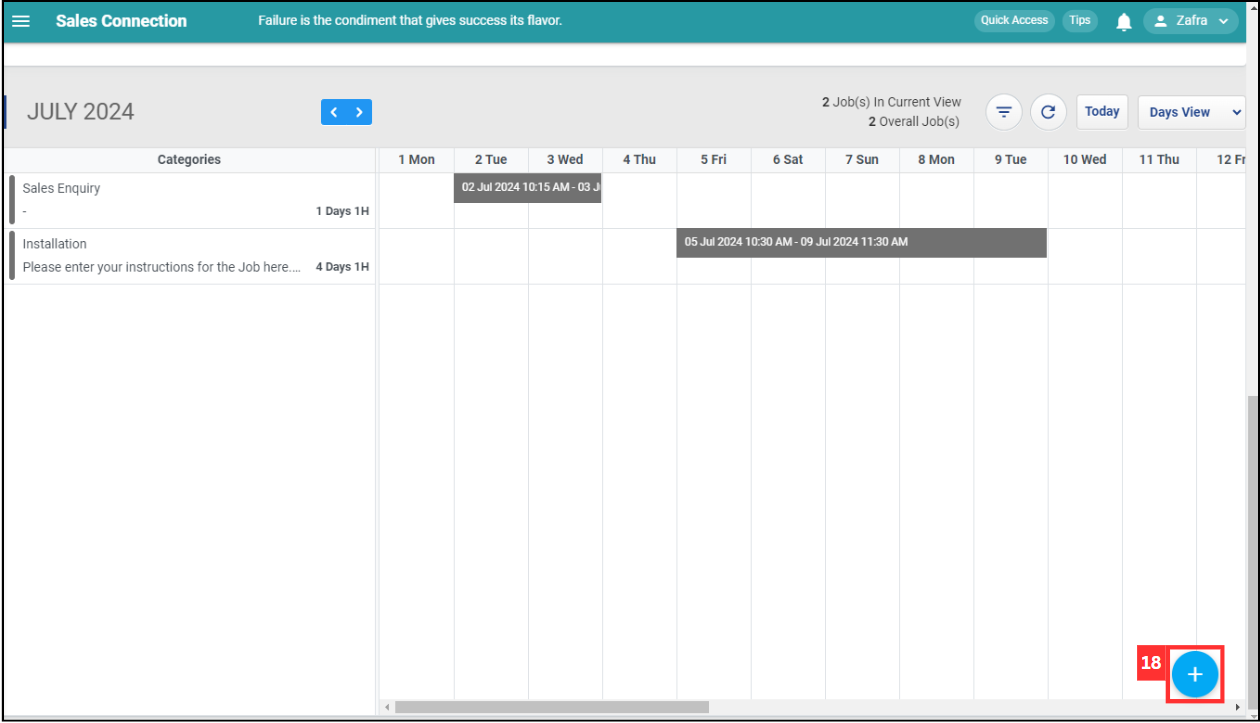 Project Schedule Step 18